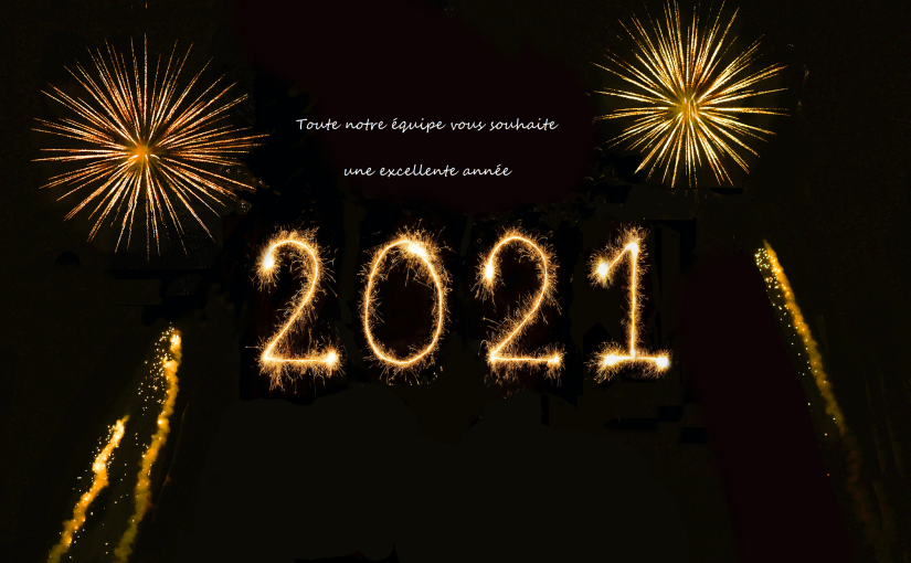 La Société des Produits G. Vernier vous souhaite une excellente année 2021!